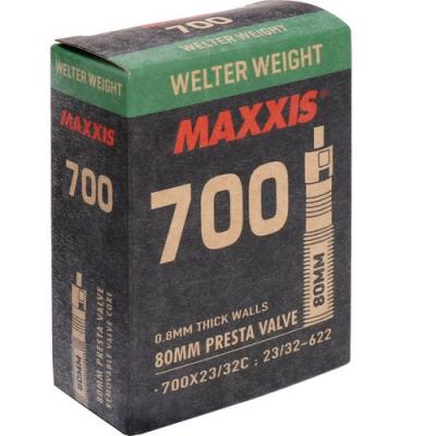 Ruột Maxxis  Welter Weight 700x23/25, F/V 80mm, vỏ xe đạp road