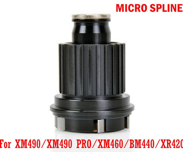 Koozer Micro Spline 12 speed freehub - 4 bearings, 6 pawls