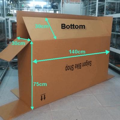 Đáy thùng giáp đôi, cứng