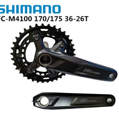 Giò dĩa Shimano FC-M4100 - 2 x 10s, 26/36T dủng off-road, xe đạp địa hình