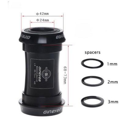 Truc rỗng Gineyea BB30 ép, 46mm, shell 68-73mm